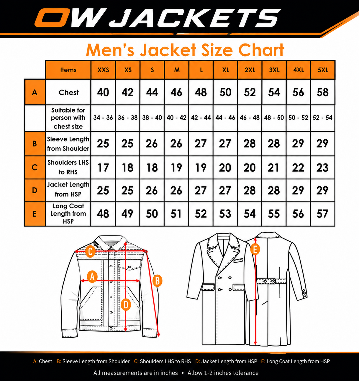 OW Jackets